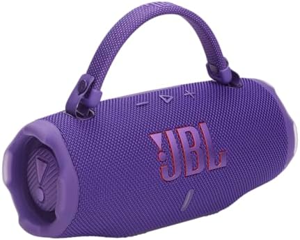 JBL Charge 6   Portable Waterproof & Drop Proof Bluetooth Speaker  Bold JBL Pro Sound with AI Sound Boost  28Hrs of Playtime  Built in powerbank & Comes with a Sturdy/Removable Carrying Strap  Black 