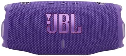JBL Charge 6   Portable Waterproof & Drop Proof Bluetooth Speaker  Bold JBL Pro Sound with AI Sound Boost  28Hrs of Playtime  Built in powerbank & Comes with a Sturdy/Removable Carrying Strap  Black 