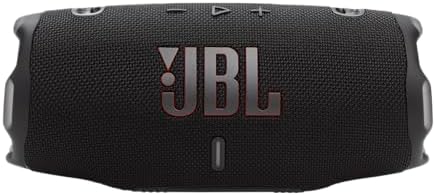 JBL Charge 6   Portable Waterproof & Drop Proof Bluetooth Speaker  Bold JBL Pro Sound with AI Sound Boost  28Hrs of Playtime  Built in powerbank & Comes with a Sturdy/Removable Carrying Strap  Black 