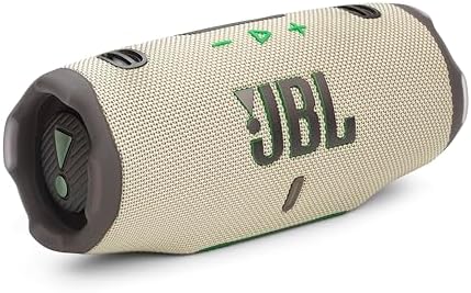 JBL Charge 6   Portable Waterproof & Drop Proof Bluetooth Speaker  Bold JBL Pro Sound with AI Sound Boost  28Hrs of Playtime  Built in powerbank & Comes with a Sturdy/Removable Carrying Strap  Blue 