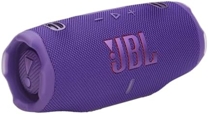JBL Charge 6   Portable Waterproof & Drop Proof Bluetooth Speaker  Bold JBL Pro Sound with AI Sound Boost  28Hrs of Playtime  Built in powerbank & Comes with a Sturdy/Removable Carrying Strap  Blue 