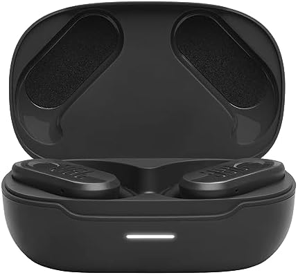 JBL Endurance Peak 3   Dust and Water Proof  IP68  True Wireless Active Earbuds  JBL Pure Bass Sound  Up to 50 Total Hours of Playback with Speed Charge  Ambient Aware & Talk Thru  Black 