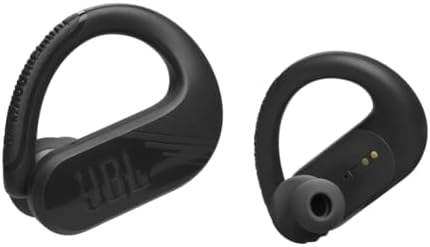 JBL Endurance Peak 3   Dust and Water Proof  IP68  True Wireless Active Earbuds  JBL Pure Bass Sound  Up to 50 Total Hours of Playback with Speed Charge  Ambient Aware & Talk Thru  Black 