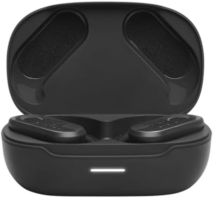 JBL Endurance Peak 3   Dust and Water Proof  IP68  True Wireless Active Earbuds  JBL Pure Bass Sound  Up to 50 Total Hours of Playback with Speed Charge  Ambient Aware & Talk Thru  Black 