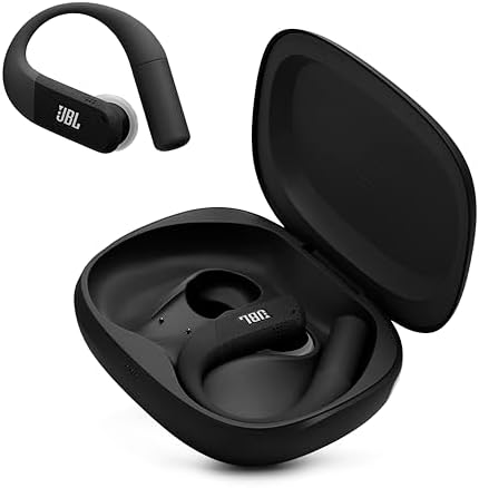 JBL Endurance Peak 4   True Wireless Noise Cancelling Sport Earbuds  Up to 48Hrs Total Playback  Water & dust Proof  IP68   Secure fit with TwistLock  Design  & 6 mics for Perfect Calls  Purple/Teal 