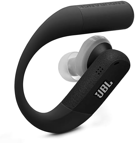 JBL Endurance Peak 4   True Wireless Noise Cancelling Sport Earbuds  Up to 48Hrs Total Playback  Water & dust Proof  IP68   Secure fit with TwistLock  Design  & 6 mics for Perfect Calls  Black/Grey 