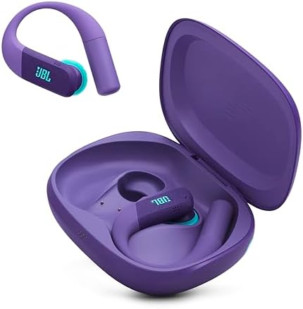 JBL Endurance Peak 4   True Wireless Noise Cancelling Sport Earbuds  Up to 48Hrs Total Playback  Water & dust Proof  IP68   Secure fit with TwistLock  Design  & 6 mics for Perfect Calls  Black/Grey 