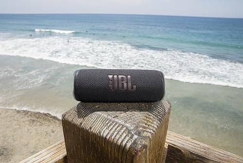JBL Flip 6   Portable Bluetooth Speaker  powerful sound and deep bass  IPX7 waterproof  12 hours of playtime  JBL PartyBoost for multiple speaker pairing for home  outdoor and travel  Grey 