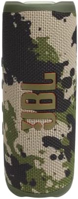 JBL Flip 6   Portable Bluetooth Speaker  powerful sound and deep bass  IPX7 waterproof  12 hours of playtime  JBL PartyBoost for multiple speaker pairing for home  outdoor and travel  Camo