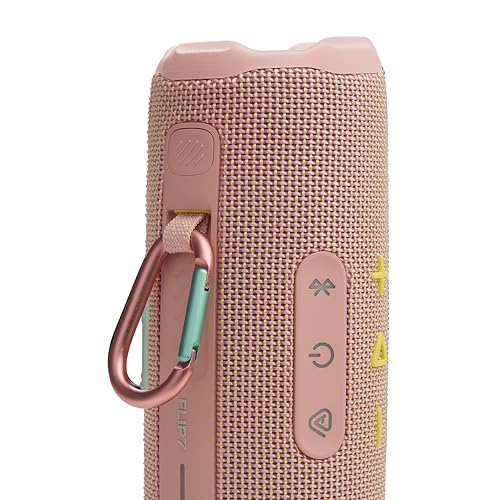 JBL Flip 7 - Altavoz portátil impermeable y a prueba de caídas, sonido profesional audaz con refuerzo de sonido AI, 16 horas de tiempo de reproducción y sistema PushLock con accesorios intercambiables