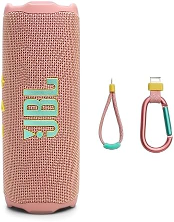 JBL Flip 7   Portable Waterproof and Drop Proof Speaker  Bold JBL Pro Sound with AI Sound Boost  16Hrs of Playtime  and PushLock System with Interchangeable Accessories  Black 