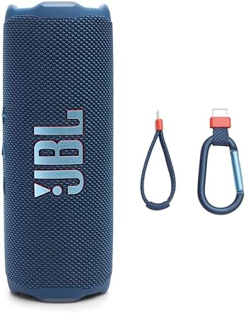 JBL Flip 7   Portable Waterproof and Drop Proof Speaker  Bold JBL Pro Sound with AI Sound Boost  16Hrs of Playtime  and PushLock System with Interchangeable Accessories  Black 