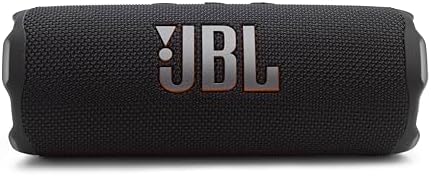 JBL Flip 7 - Altavoz portátil impermeable y a prueba de caídas, Bold JBL Pro Sound con AI Sound Boost, 16 horas de tiempo de reproducción, y sistema PushLock con accesorios intercambiables (Negro)