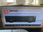 JBL MA710 7 2 channel 8K A/V Receiver   Black   NEW