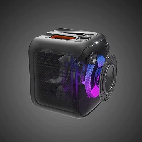 JBL Partybox Encore Essential  100W Sound  Built in Dynamic Light Show  and Splash Proof Design  Black