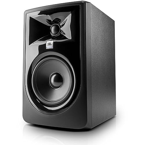 JBL Professional 305PMkII 5 Inch 2 Way Powered  Active Monitor Speaker for Near Field Music Production  Studio Monitor  Desktop Computer  Hi Fi Audio  Sold Individually  Black