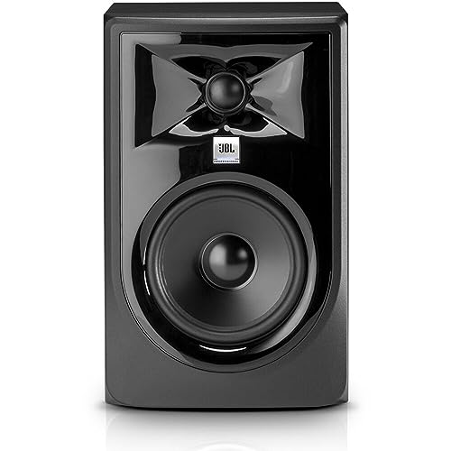 JBL Professional 305PMkII 5 Inch 2 Way Powered  Active Monitor Speaker for Near Field Music Production  Studio Monitor  Desktop Computer  Hi Fi Audio  Sold Individually  Black