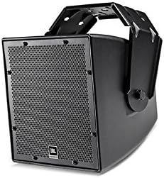 JBL Professional AWC62 All Weather Compact 2 Way Coaxial Loudspeaker with 6 5 Inch LF  Black