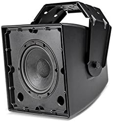 JBL Professional AWC62 All Weather Compact 2 Way Coaxial Loudspeaker with 6 5 Inch LF  Black