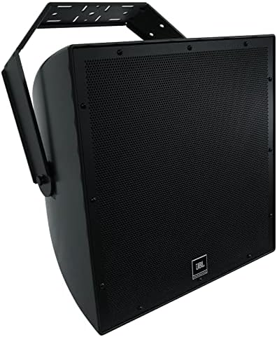JBL Professional AWC62 All Weather Compact 2 Way Coaxial Loudspeaker with 6 5 Inch LF  Black