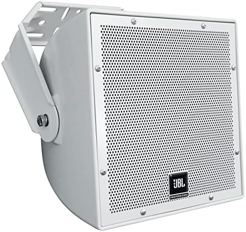 JBL Professional AWC62 All Weather Compact 2 Way Coaxial Loudspeaker with 6 5 Inch LF  Black