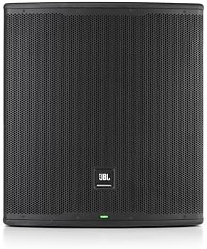 JBL Professional EON718S Subwoofer PA alimentado con Bluetooth, 18 pulgadas, eléctrico con cable, negro