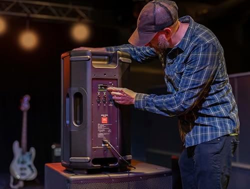 JBL Professional EON718S Subwoofer PA alimentado con Bluetooth, 18 pulgadas, eléctrico con cable, negro