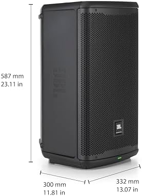 JBL Professional EON718S Subwoofer PA alimentado con Bluetooth, 18 pulgadas, eléctrico con cable, negro