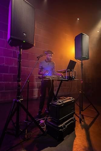 JBL Professional EON715 Powered PA Speaker  Portable Loudspeaker with Bluetooth  15 inch  300 Watt  Wired Electric  Black