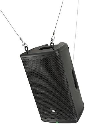 JBL Professional EON715 Powered PA Speaker  Portable Loudspeaker with Bluetooth  15 inch  300 Watt  Wired Electric  Black