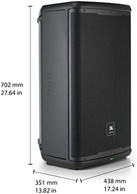 JBL Professional EON715 Powered PA Speaker  Portable Loudspeaker with Bluetooth  15 inch  300 Watt  Wired Electric  Black