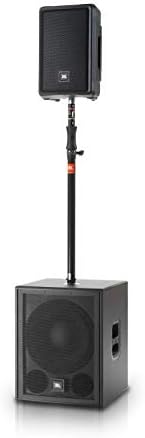 JBL Professional IRX108BT Powered PA Speaker  Portable Loudspeaker with Bluetooth  8 Inch Woofer  1300 Watt  Mobile DJ  Musicians  Small Venues  Ceremonies and Sports Events  Black