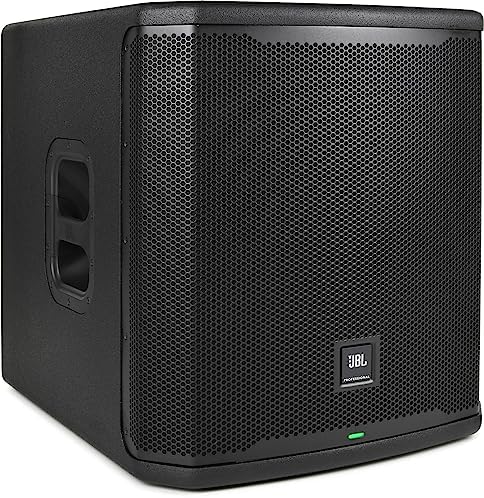 JBL Professional PRX915XLF 15 Inch Powered Subwoofer  Portable PA  2000 Watt  DSP  Parametric EQ  Bluetooth Low Energy  BLE   and APP Control  Black