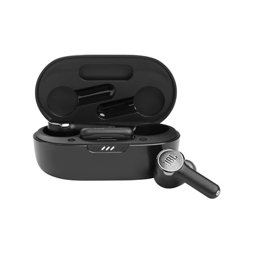JBL Quantum TWS True Wireless Noise Cancelling Gaming Earbuds   Black  Renewed
