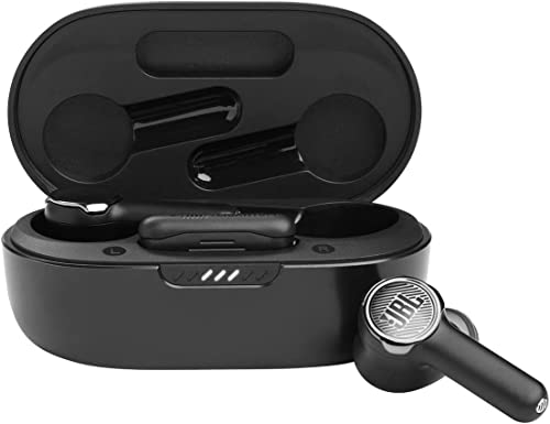 JBL Quantum TWS True Wireless Noise Cancelling Gaming Earbuds   Black  Renewed