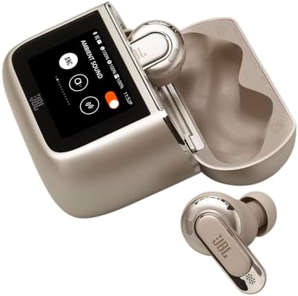 JBL Tour Pro 3   True Wireless Noise Cancelling Earbuds with Smart Charging Case  Legendary Pro Sound with Hybrid Dual Driver  Spatial 360 Sound with Head Tracking  Black 