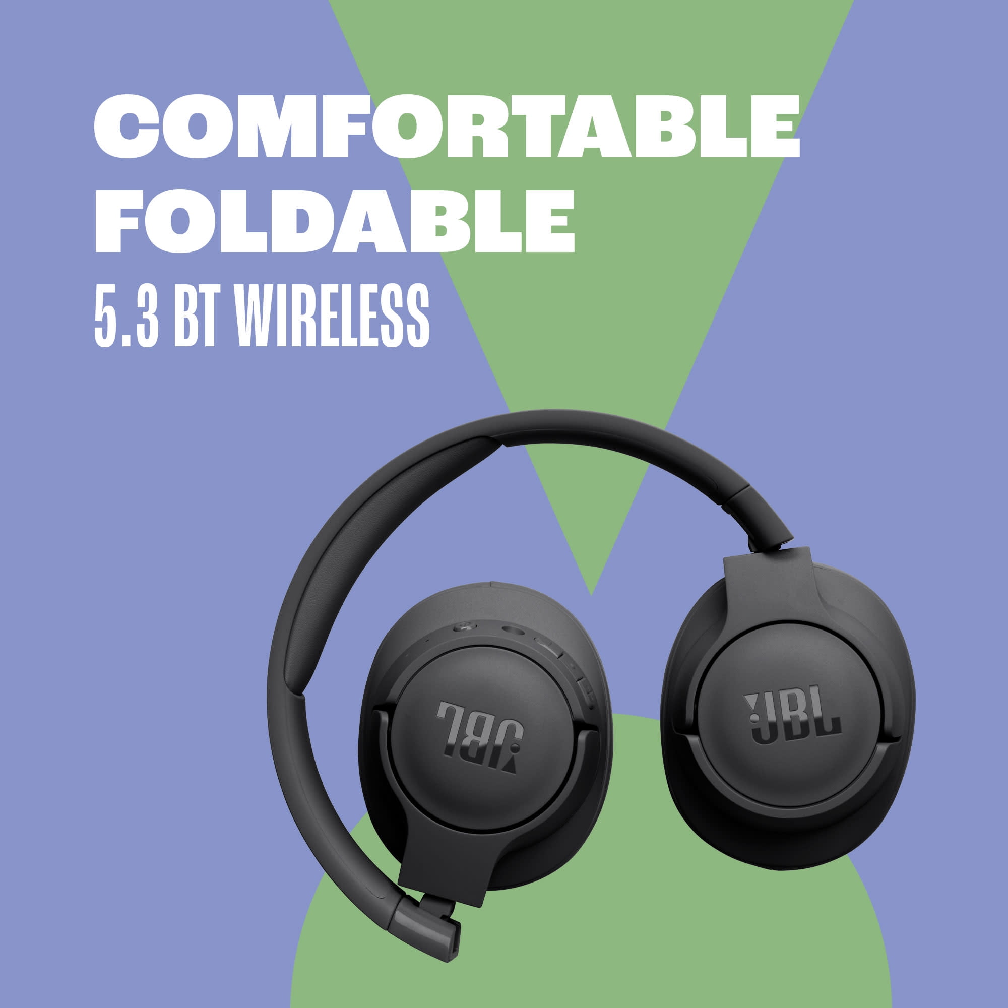 JBL Tune 720BT - Audífonos Inalámbricos sobre la Oreja - Audífonos Inalámbricos sobre la Oreja con Sonido JBL Pure Bass - Azul