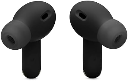 JBL Vibe Beam 2   True Wireless Noise Cancelling Earbuds Pure Bass Sound & Smart Ambient Technology  4mics for Crisp  Clear Calls  up to 40Hrs of Playback  IP54 Dust & Water Resistant  Black 