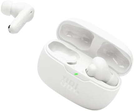 JBL Vibe Beam 2   True Wireless Noise Cancelling Earbuds Pure Bass Sound & Smart Ambient Technology  4mics for Crisp  Clear Calls  up to 40Hrs of Playback  IP54 Dust & Water Resistant  Black 