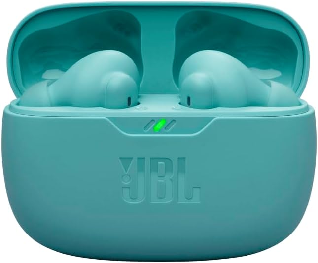 JBL Vibe Beam 2   True Wireless Noise Cancelling Earbuds Pure Bass Sound & Smart Ambient Technology  4mics for Crisp  Clear Calls  up to 40Hrs of Playback  IP54 Dust & Water Resistant  Black 