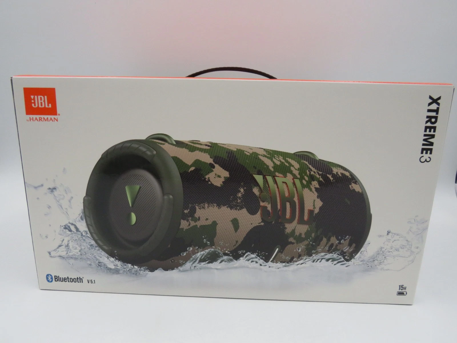 JBL XTREME 3 Portable Bluetooth Speaker Powerful Deep Bass Camo Authentic SEALED