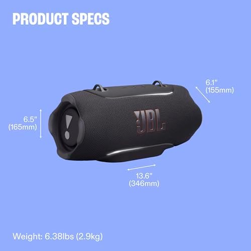JBL Xtreme 5   Portable Waterproof Speaker with Massive Legendary JBL Sound  Ambient Edge Lighting  Convenient Shoulder Strap  Supports Lossless USB C Audio  Built in powerbank & Auracast   Squad
