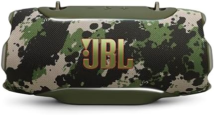 JBL Xtreme 5   Portable Waterproof Speaker with Massive Legendary JBL Sound  Ambient Edge Lighting  Convenient Shoulder Strap  Supports Lossless USB C Audio  Built in powerbank & Auracast   Squad