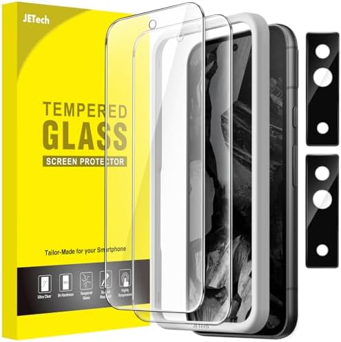 JETech Screen Protector for Google Pixel 7 Pro with Camera Lens Protector  Flexible TPU Film  Fingerprint ID Compatible  HD Clear  Easy Install  2 Pack Each