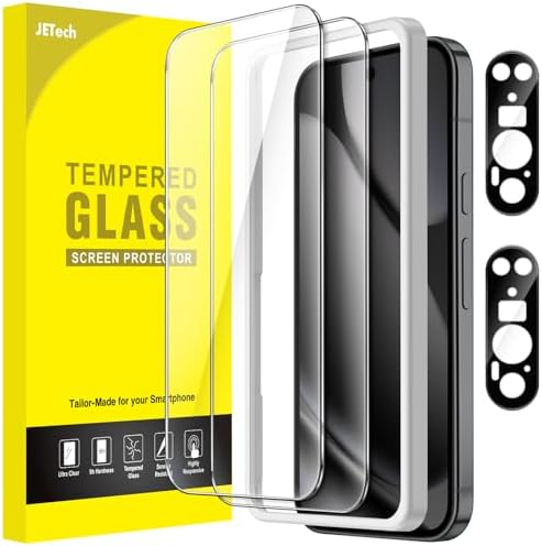 JETech Screen Protector for Google Pixel 7 Pro with Camera Lens Protector  Flexible TPU Film  Fingerprint ID Compatible  HD Clear  Easy Install  2 Pack Each