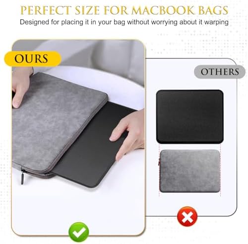 JIKIOU 3 Pack Mouse Pad with Stitched Edge  Comfortable Mouse Pads with Non Slip Rubber Base  Washable Mousepads Bulk with Comfortable Cloth  Mouse Pads for Computers Laptop Mouse 10 2x8 3inch Black