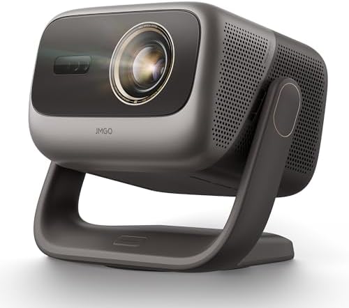 JMGO N3 Ultimate 4K Triple Laser Projector  5800 ISO Lumens  3 in 1 Lens Shift  Optical Zoom  AI Gimbal  20000 1 Contrast  1ms Low Latency  VRR & ALLM  Dolby Vision Home Theater 