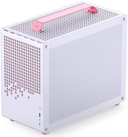 JONSBO/JONSPLUS Z20 Orange/Black Micro ATX Mini Tower Pc Case with Detachable Carrying Handle  Mini Size  High Performance Hardware Compatible  Support 240AIO  H160mm Cooler Orange/Black