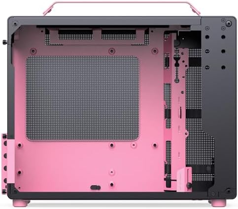 JONSBO/JONSPLUS Z20 Orange/Black Micro ATX Mini Tower Pc Case with Detachable Carrying Handle  Mini Size  High Performance Hardware Compatible  Support 240AIO  H160mm Cooler Orange/Black