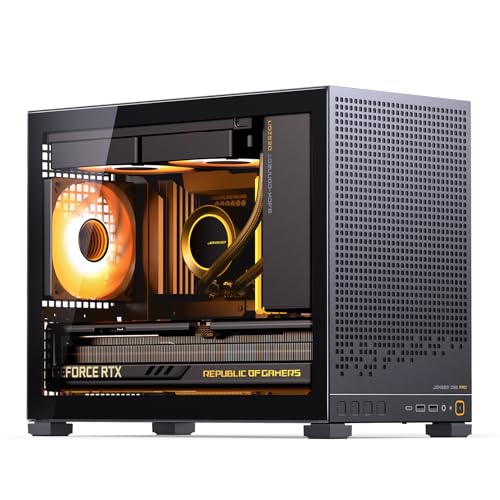 JONSBO D32 PRO Micro ATX PC Case High Compatibility Mini Desktop Case A/B Mode for MB  Support MATX Back Connect/BTF MB 365mm GPU/240AIO/163mm Air Cooler ATX/SFX PSU  USB3 2 PC Gaming case Black